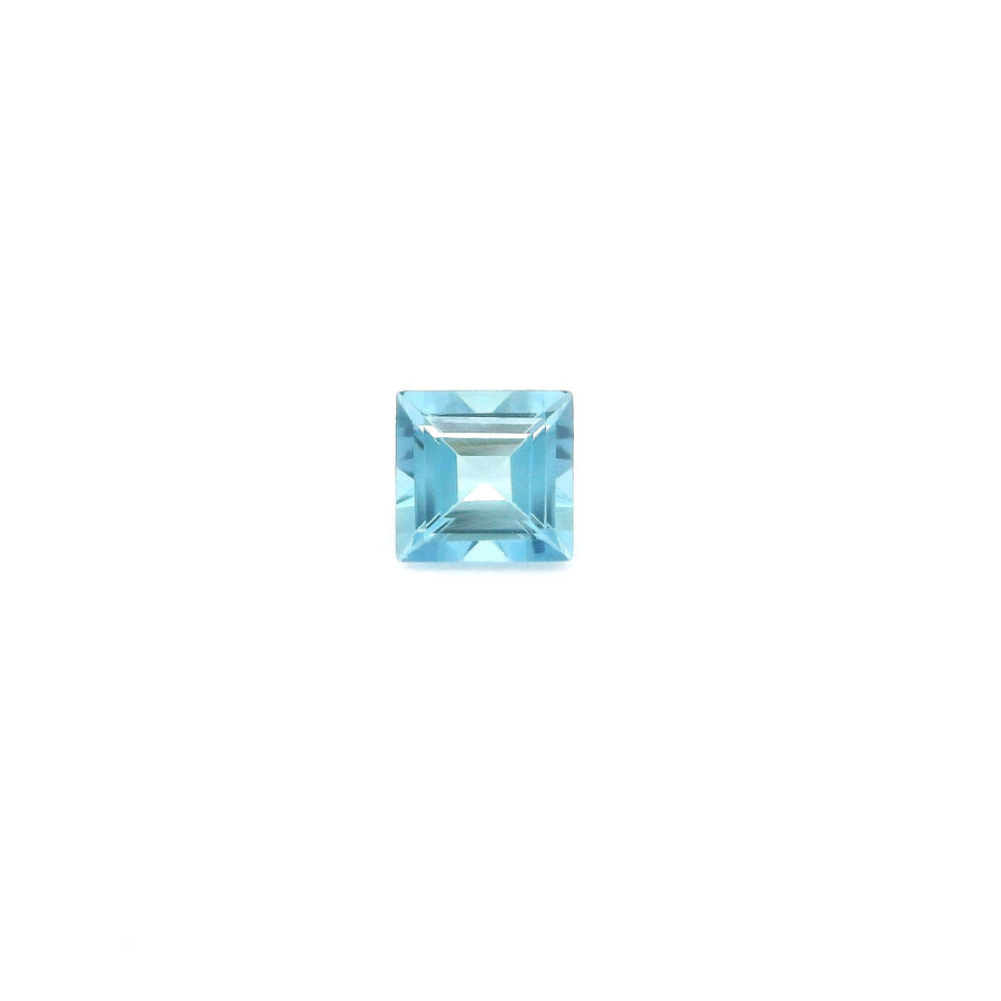 Square Blue Aquamarine 0.56ct loose gemstone