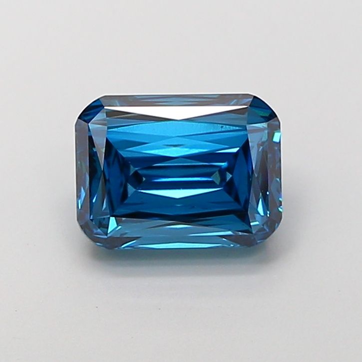 Cushion Fancy Vivid Blue Lab-grown Diamond 2.5ct VS2 loose diamond