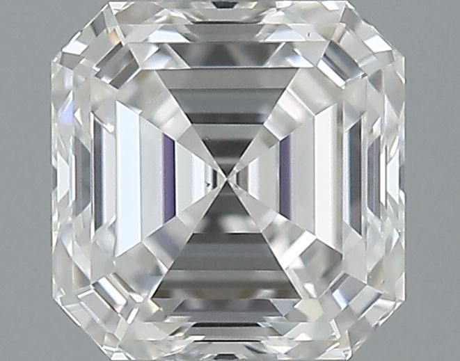 Asscher Natural Diamond 0.51ct F VS1