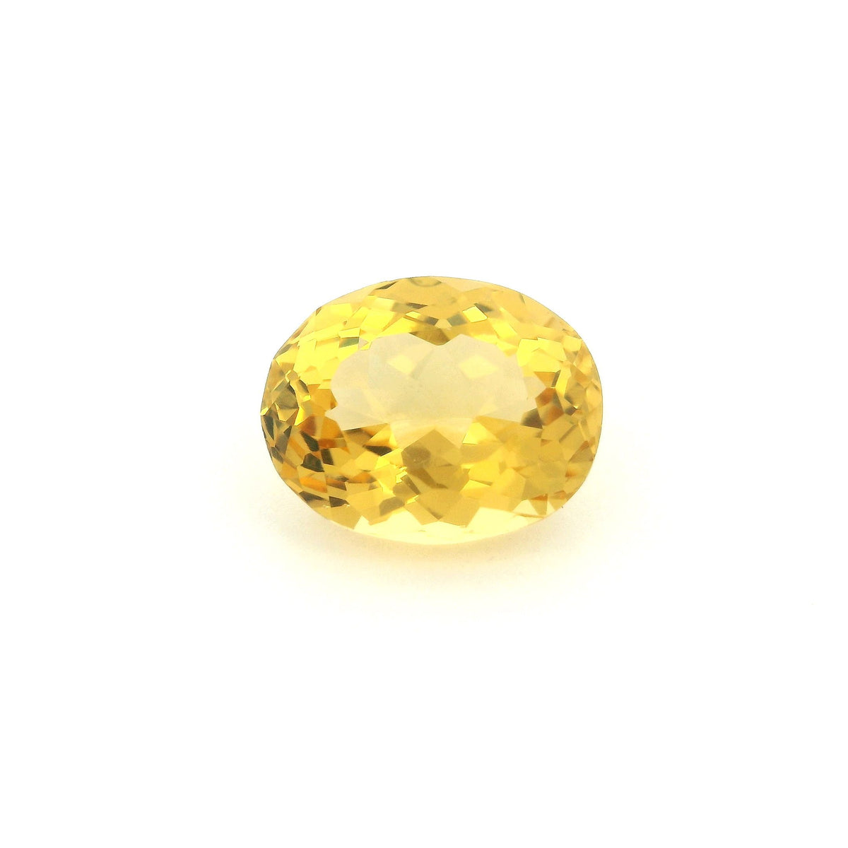 Oval Yellow Heliodor 4.27ct loose gemstone