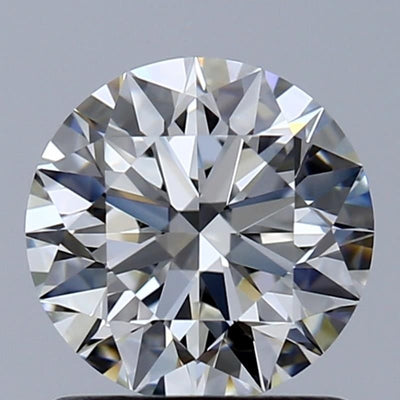 Round Natural Diamond 1.09ct H IF