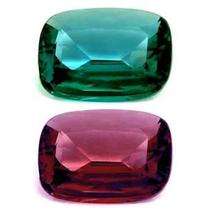 Cushion Green Alexandrite 0.13ct loose gemstone