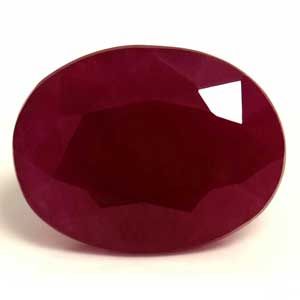 Oval Red Ruby 2.13ct loose gemstone