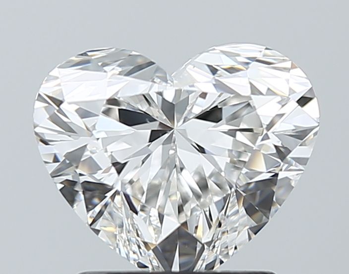 Heart Natural Diamond 1.70ct G VS2