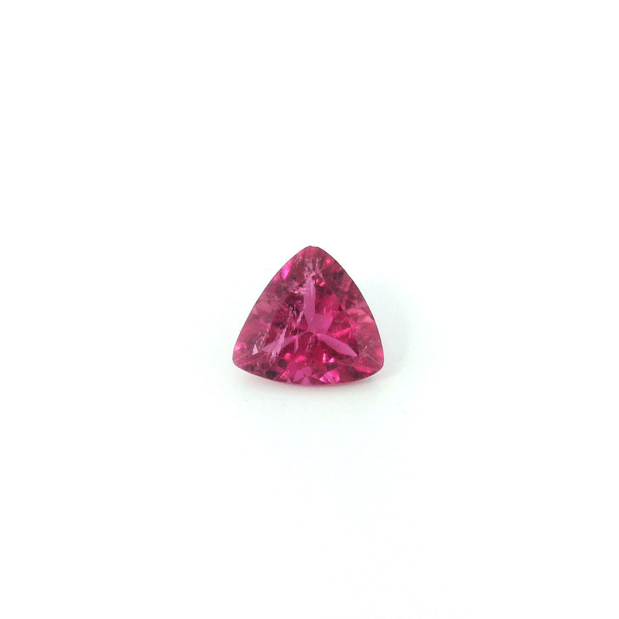 Triangular Pink Tourmaline 0.7ct loose gemstone