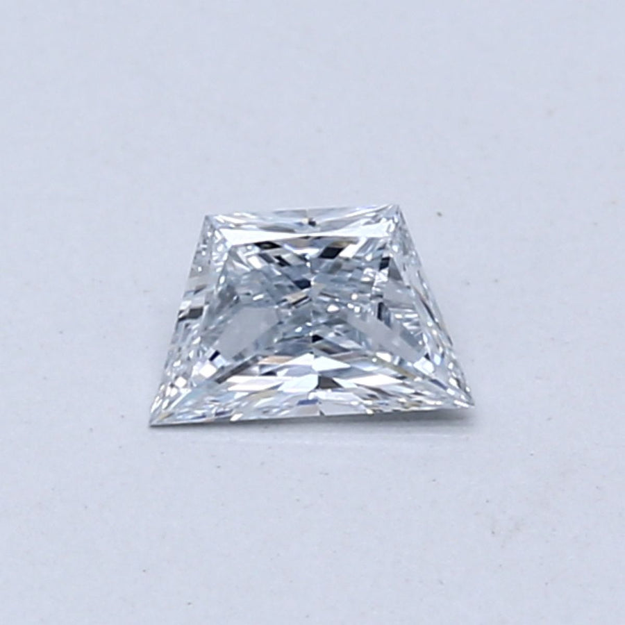 Trapezoid Fancy Light Blue Lab-grown Diamond 0.25ct VVS2 loose diamond