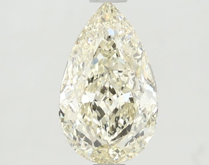 Pear Fancy Light Yellow Lab-grown Diamond 1.18ct VVS1 loose diamond