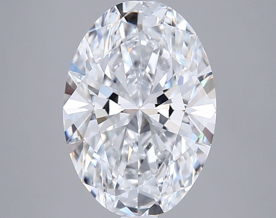Oval Lab-Grown Diamond 3.09ct D VVS1