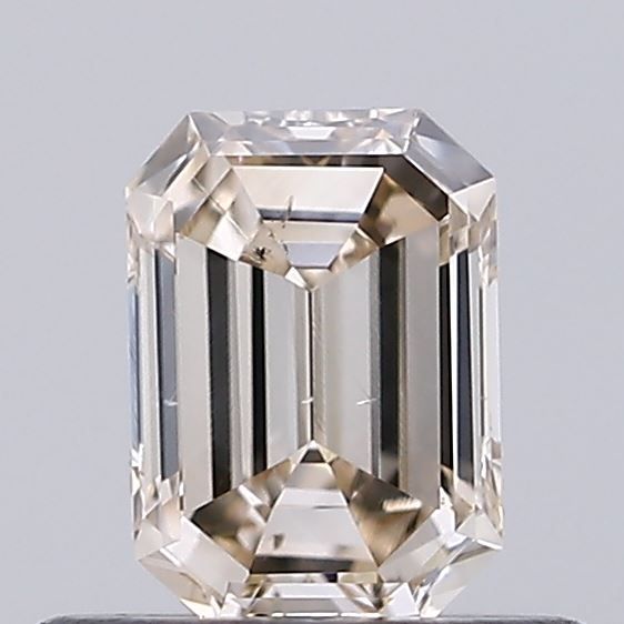 Emerald Fancy Light Brown Natural Diamond 0.41ct SI2 loose diamond