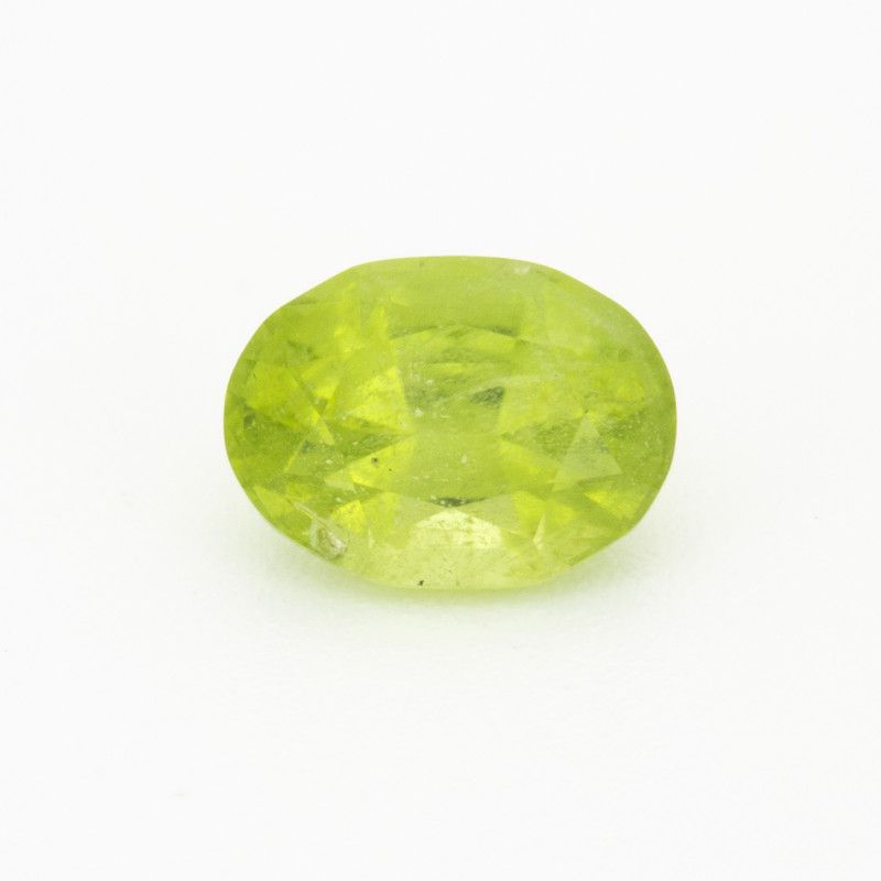 Oval Green Peridot 2.4ct loose gemstone