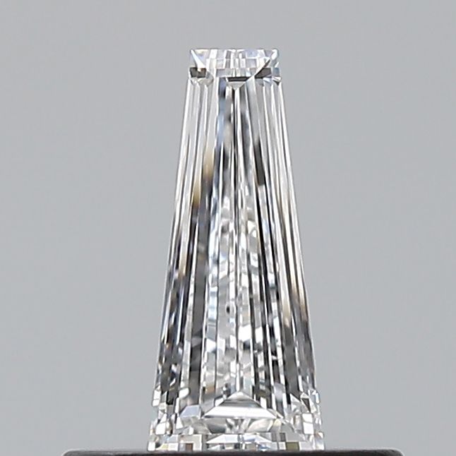 Tapered Baguette Natural Diamond 0.30ct D VVS1
