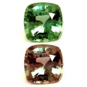 Cushion Green Alexandrite 0.29ct loose gemstone