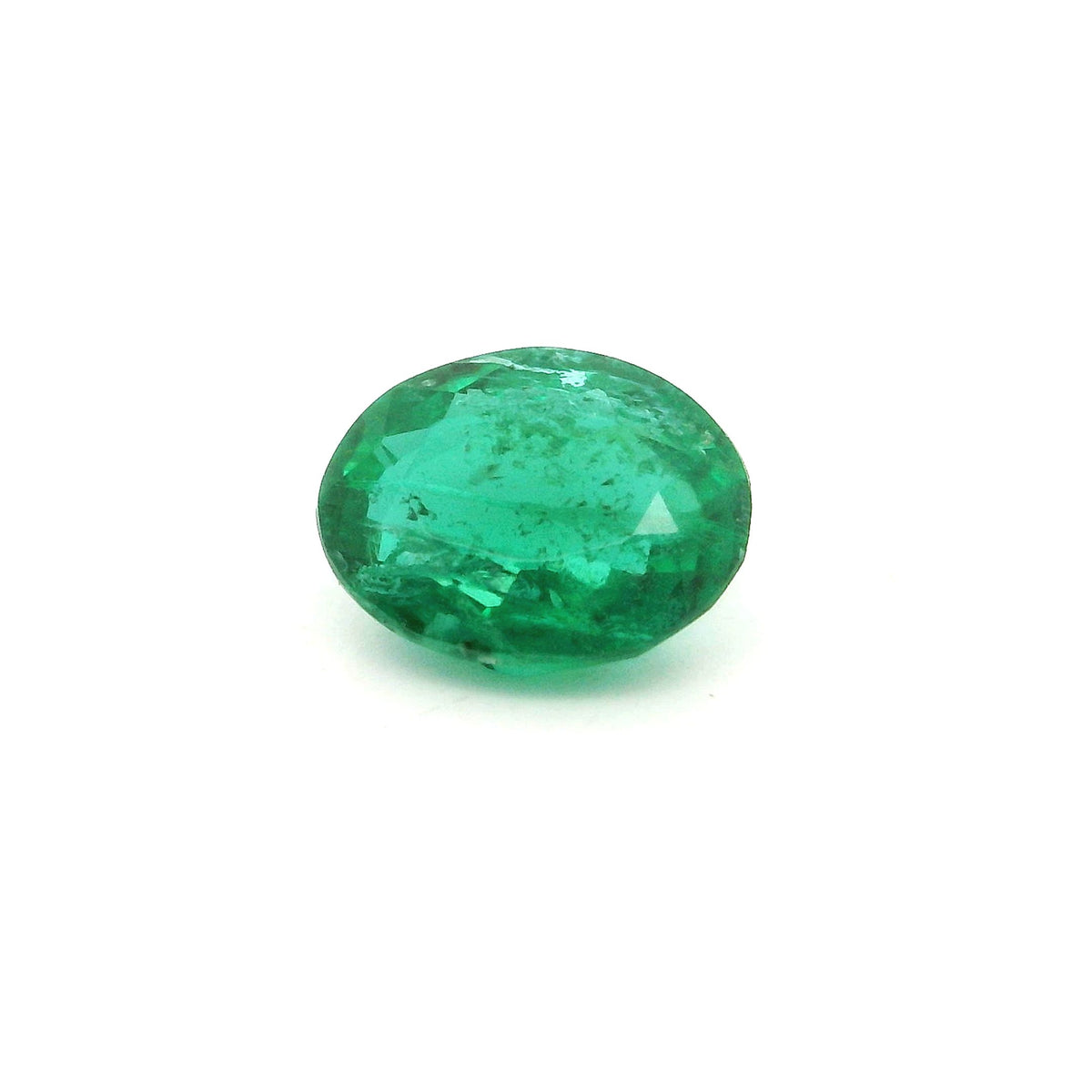Oval Green Emerald 0.57ct loose gemstone