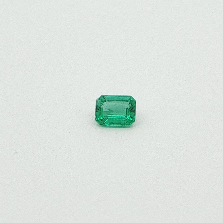 Octagonal Green Emerald 0.39ct loose gemstone