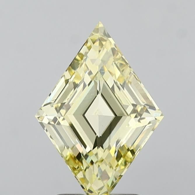 Lozenge Fancy Yellow Lab-grown Diamond 2.01ct VS2 loose diamond