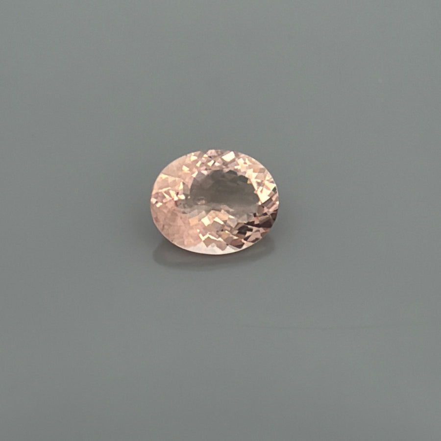 Oval Pink Morganite 4.8ct loose gemstone