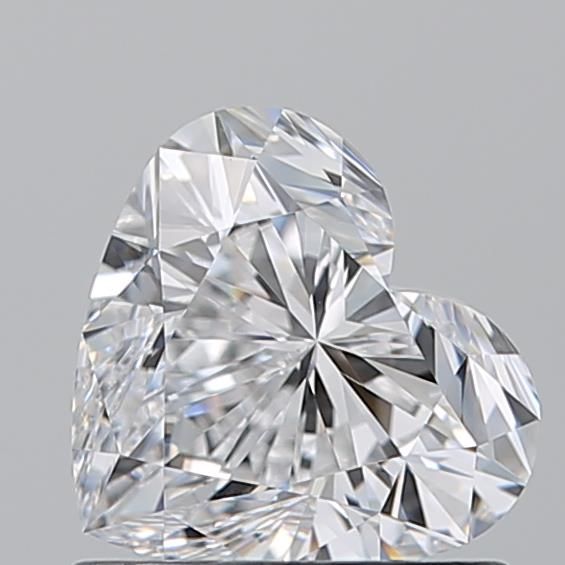Heart Natural Diamond 0.91ct D VVS2