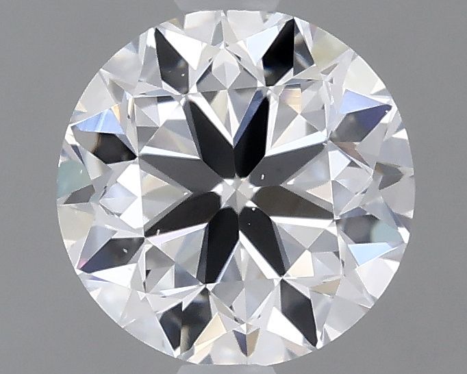 Round Natural Diamond 0.71ct D VS2