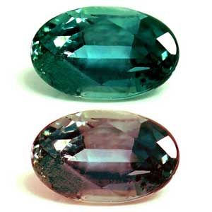 Oval Green Alexandrite 0.15ct loose gemstone
