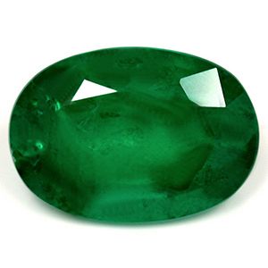 Oval Green Emerald 3.28ct loose gemstone