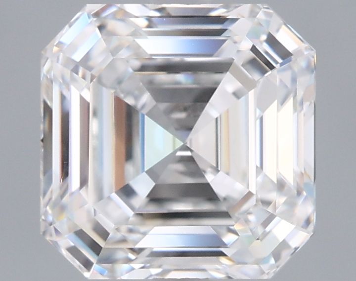 Asscher Lab-Grown Diamond 2.54ct D VVS1