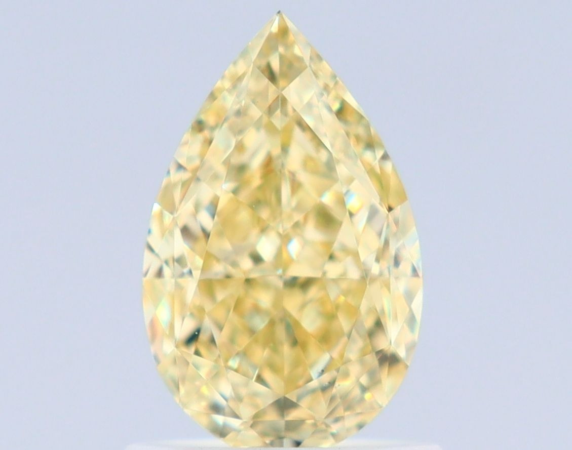 Pear Fancy Yellow Natural Diamond 1.13ct VS2 loose diamond
