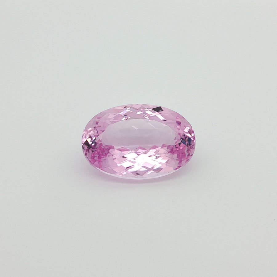Oval Pink Kunzite 24.56ct loose gemstone