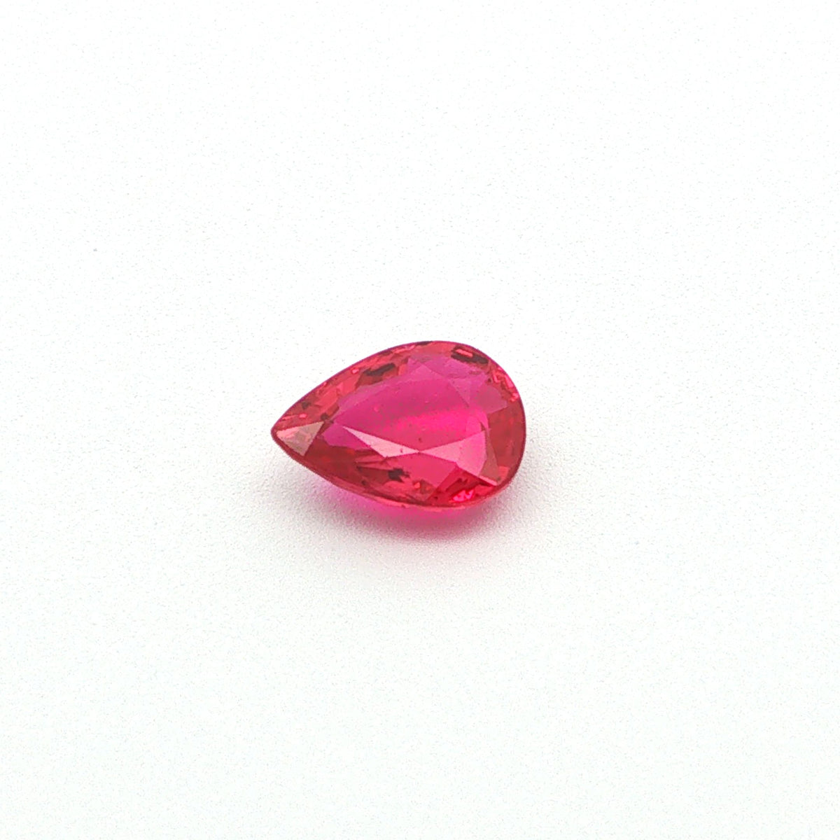 Pear Red Ruby 1.07ct loose gemstone