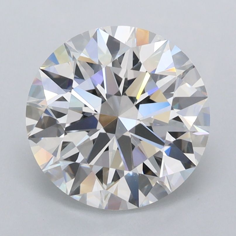 Round Lab-Grown Diamond 2.38ct D FL