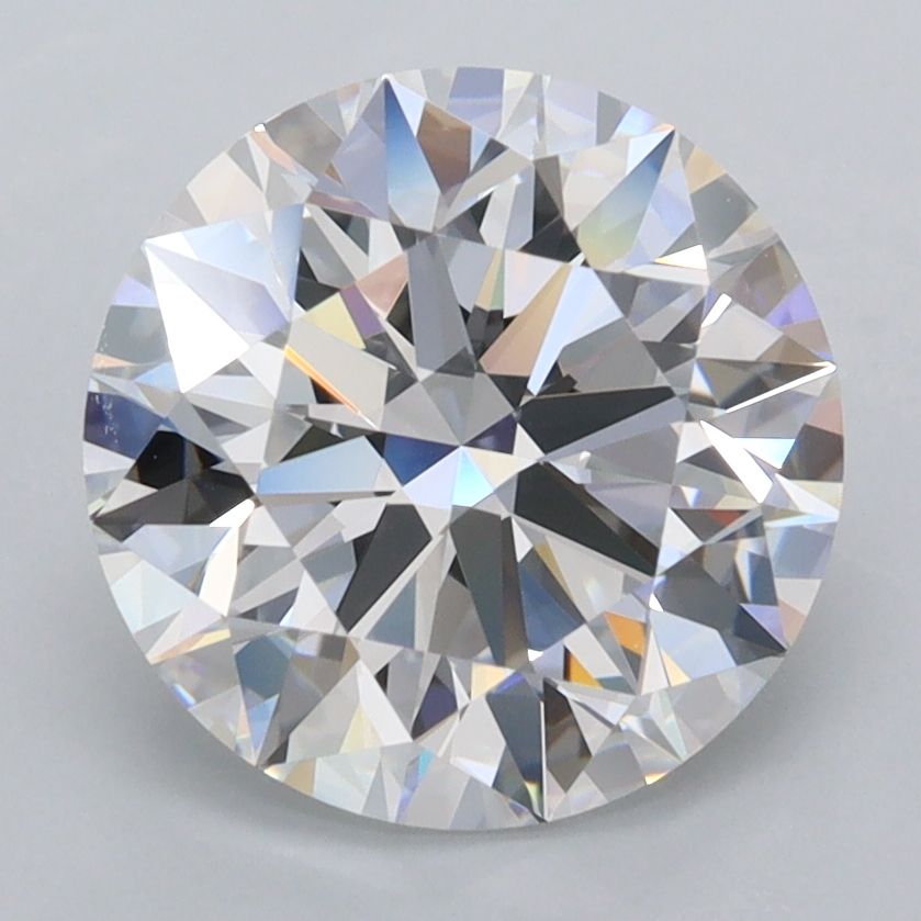 Round Lab-Grown Diamond 3.18ct D FL