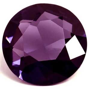 Round Purple Spinel 3.42ct loose gemstone