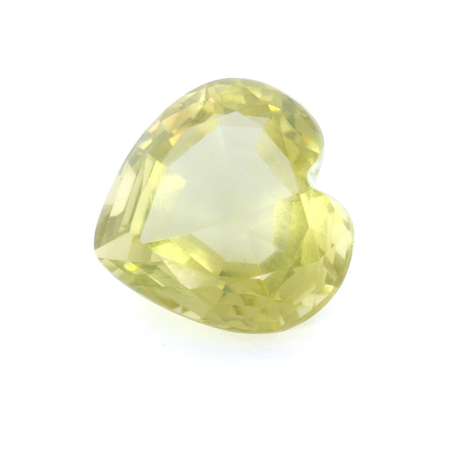 Heart Yellow Quartz 10.44ct loose gemstone