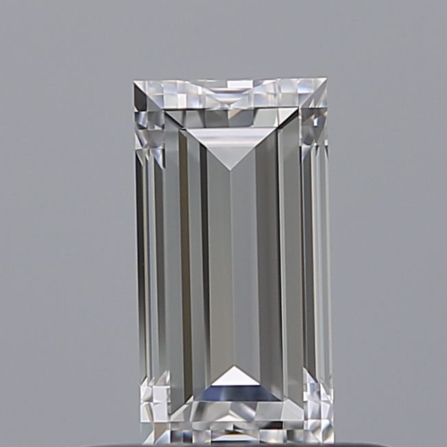 Baguette Natural Diamond 0.50ct D VVS1