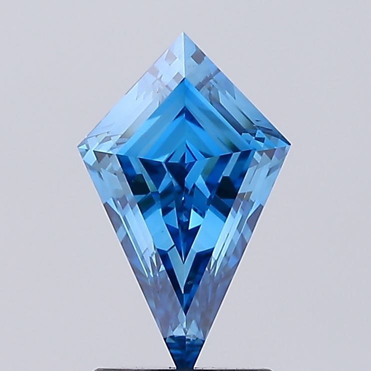 Kite Fancy Vivid Blue Lab-grown Diamond 1.47ct VVS2 loose diamond