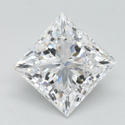 Princess Lab-Grown Diamond 2.57ct D FL