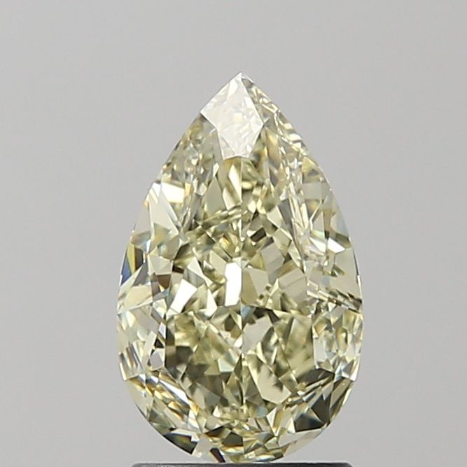 Pear Faint Blueish Gray Natural Diamond 2.01ct VS1 loose diamond