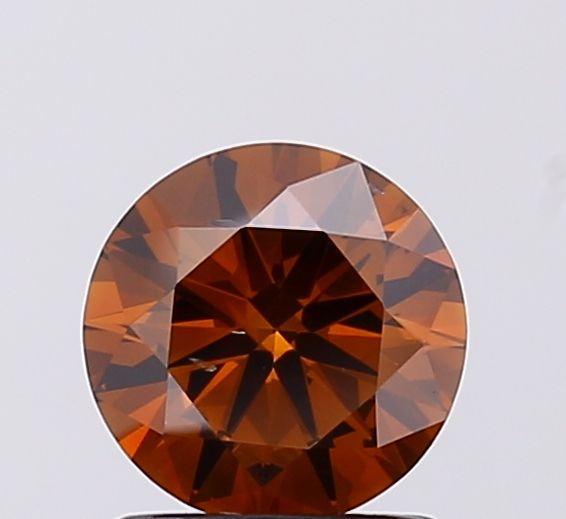 Round Fancy Deep Brown Lab-grown Diamond 1ct VS2 loose diamond