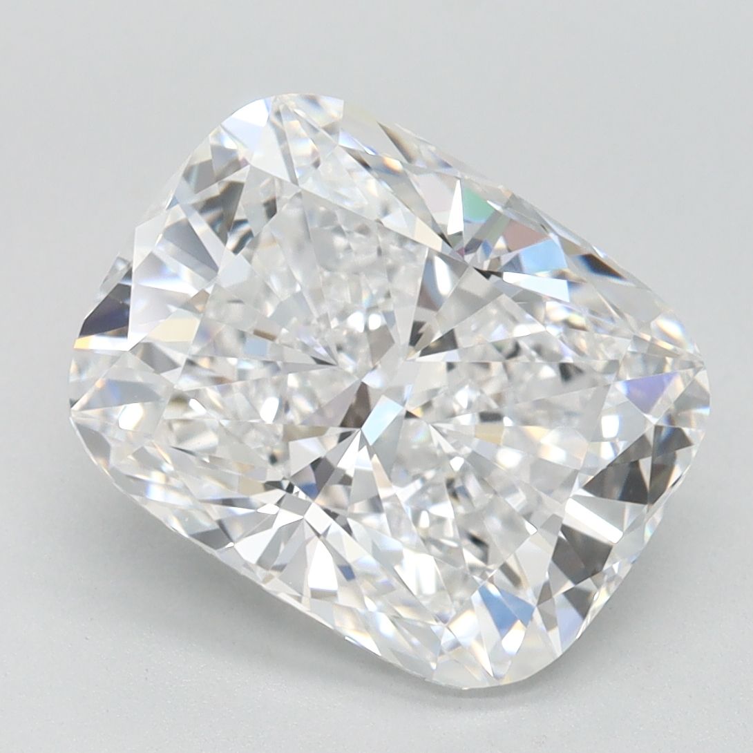 Cushion Lab-Grown Diamond 3.43ct D VVS1