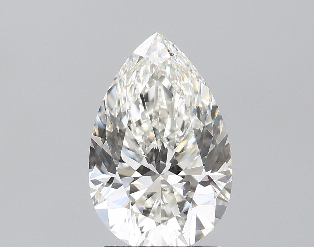 Pear Natural Diamond 1.80ct H VS1