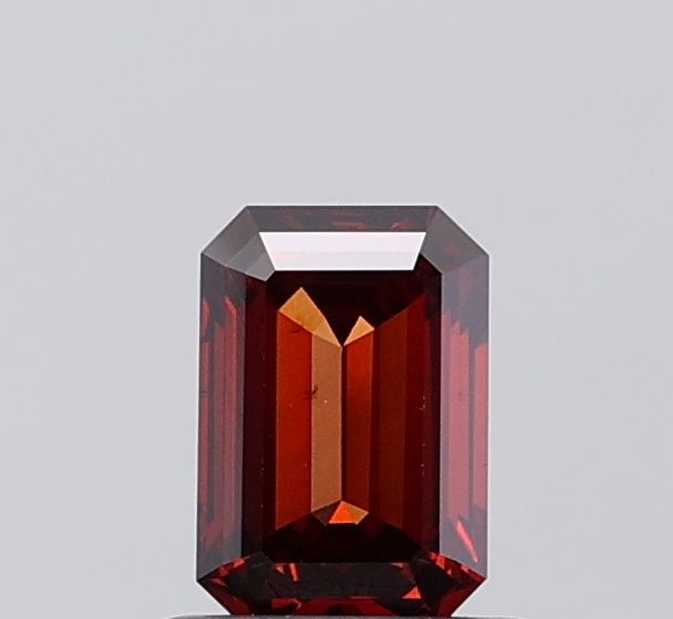 Emerald Fancy Deep Orange Lab-grown Diamond 0.64ct VVS2 loose diamond