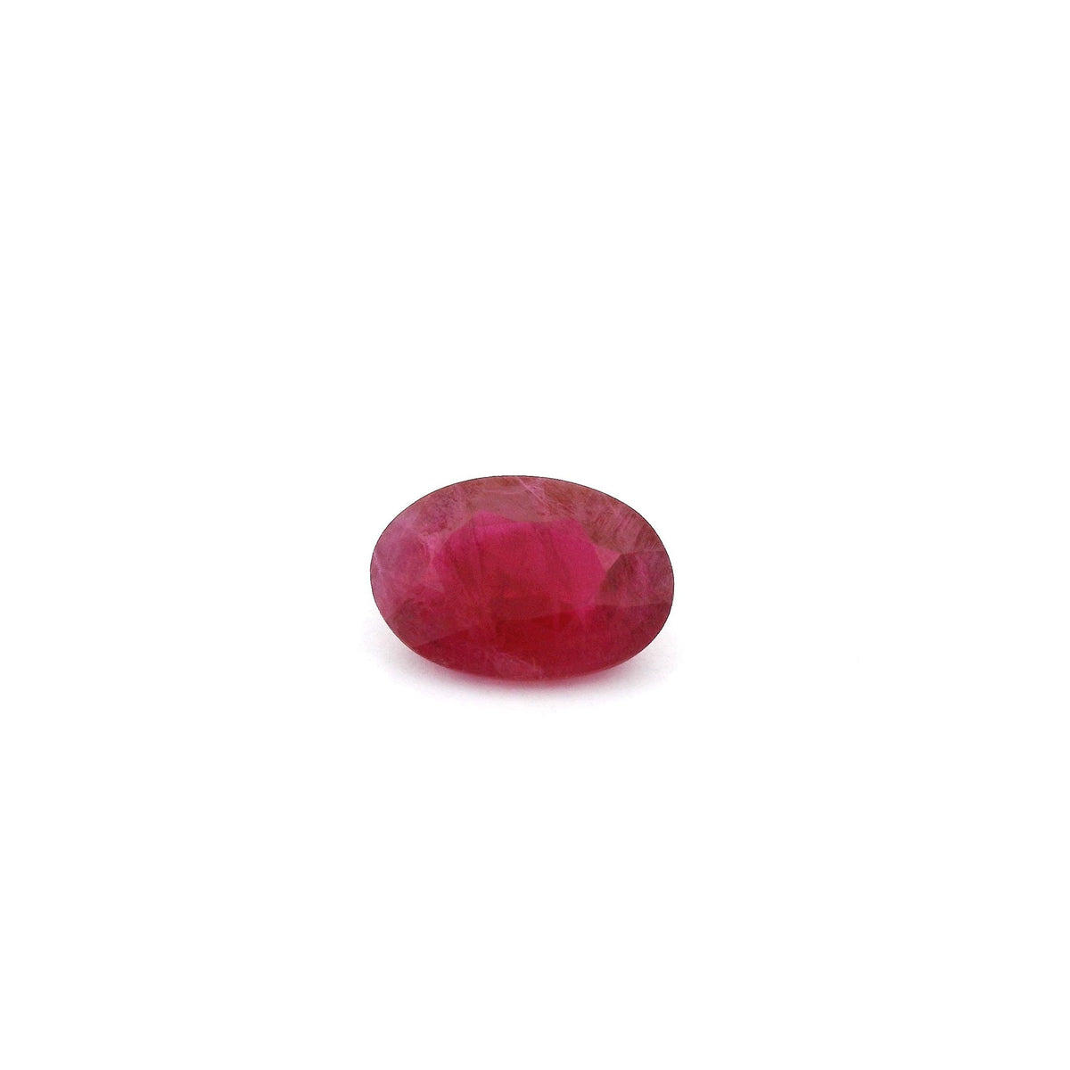 Oval Red Ruby 0.9ct loose gemstone