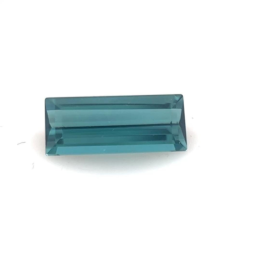 Baguette Blue Tourmaline 0.45ct loose gemstone