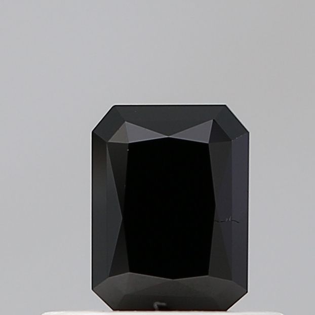 Radiant Black Lab-grown Diamond 0.51ct VVS2 loose diamond