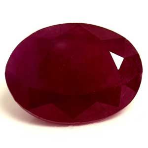 Oval Red Ruby 2.21ct loose gemstone