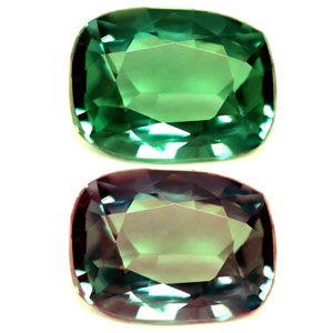 Cushion Green Alexandrite 0.33ct loose gemstone