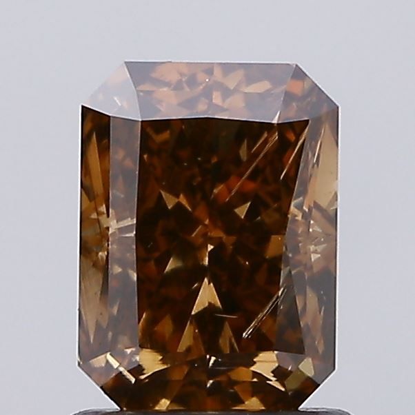 Radiant Fancy Brown Natural Diamond 1.36ct SI2 loose diamond