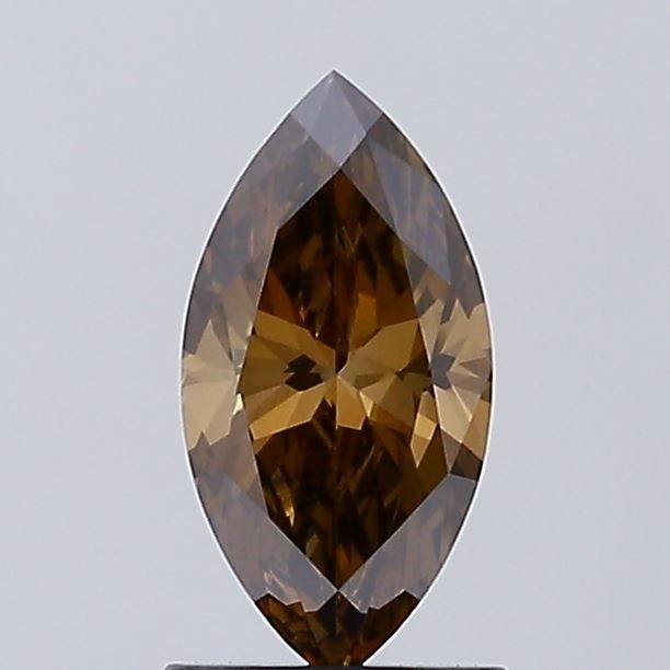 Marquise Fancy Brown Lab-grown Diamond 1.06ct VVS2 loose diamond