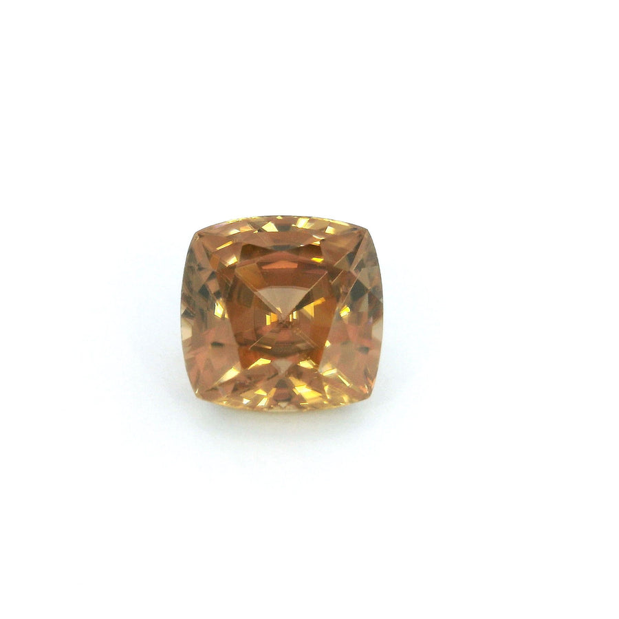 Cushion Brown Zircon 4.29ct loose gemstone