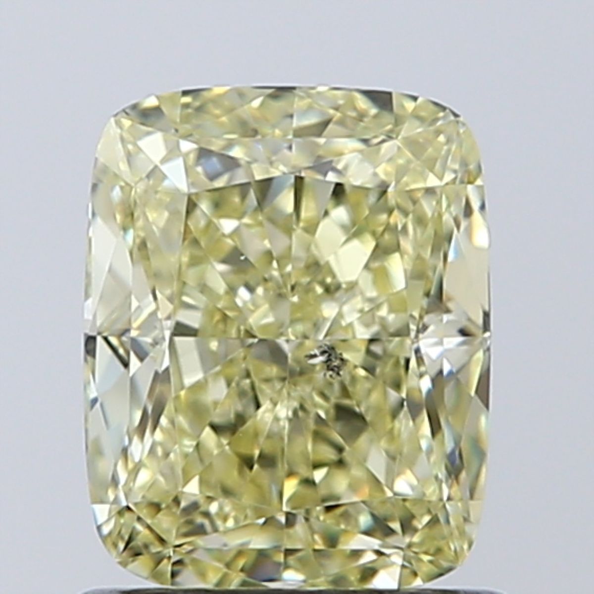 Cushion Yellow Natural Diamond 1.09ct SI1 loose diamond