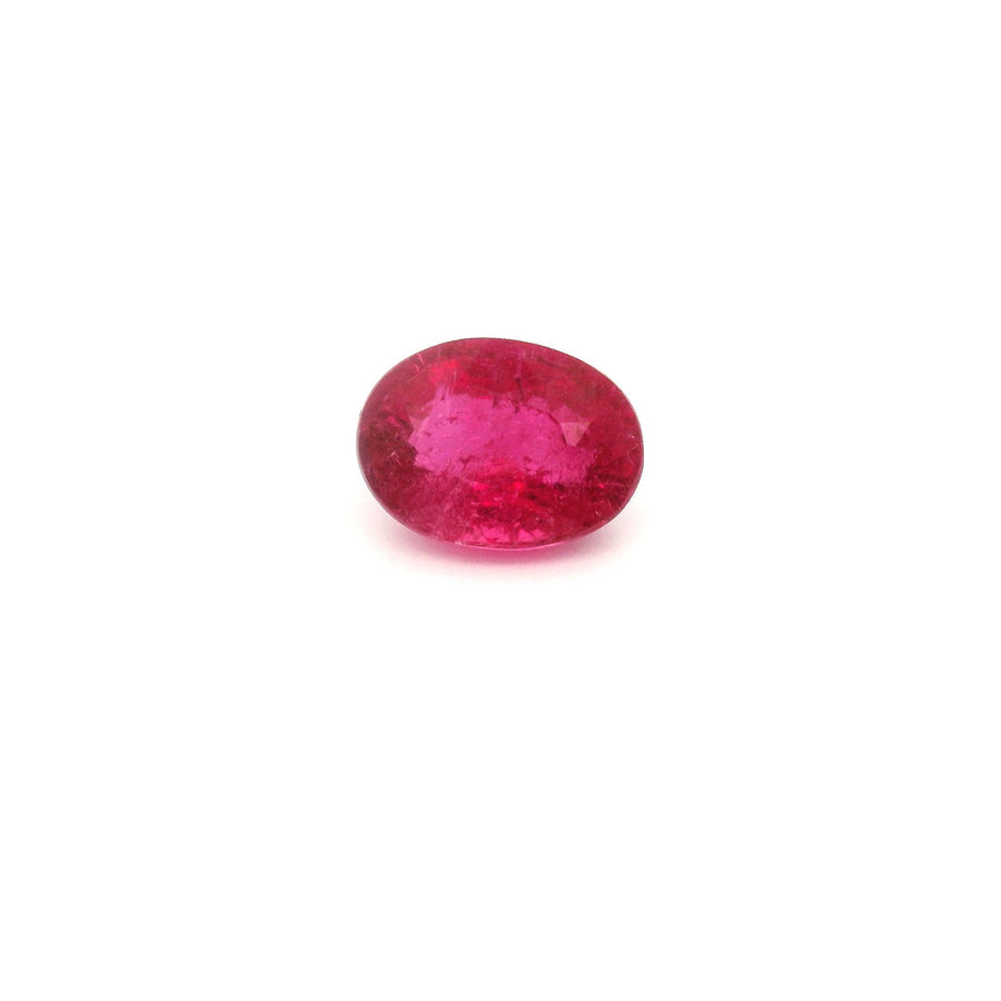 Oval Pink Tourmaline 0.99ct loose gemstone